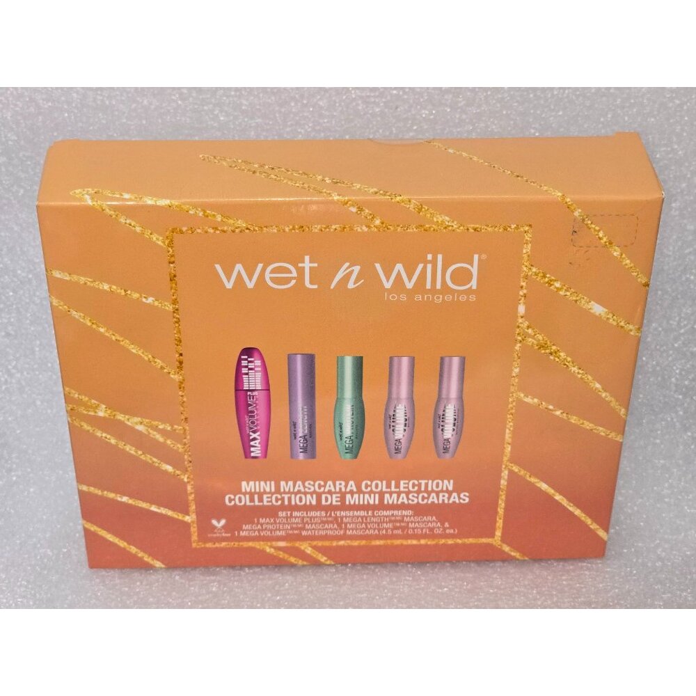 Wet N Wild Mini Mascara Collection Set With 5 Different Mascara Types